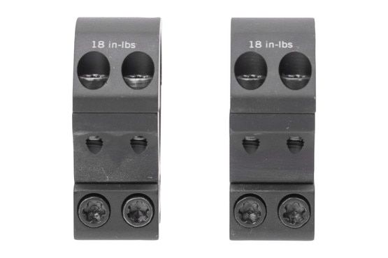 Vortex Pro Series scope rings, 1 pair.